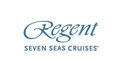 Logo of Regent Seven Seas Cruises featuring elegant cursive 