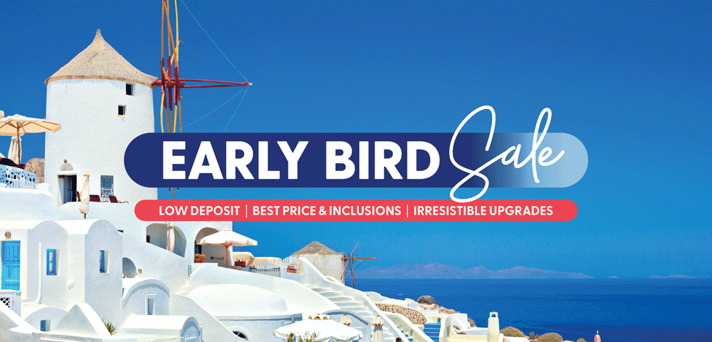 Early Bird Sale GIF