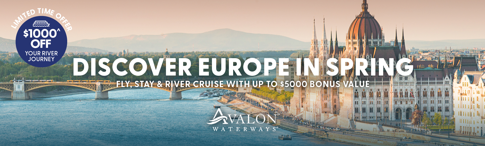 Avalon Waterways Campaign Banner Image