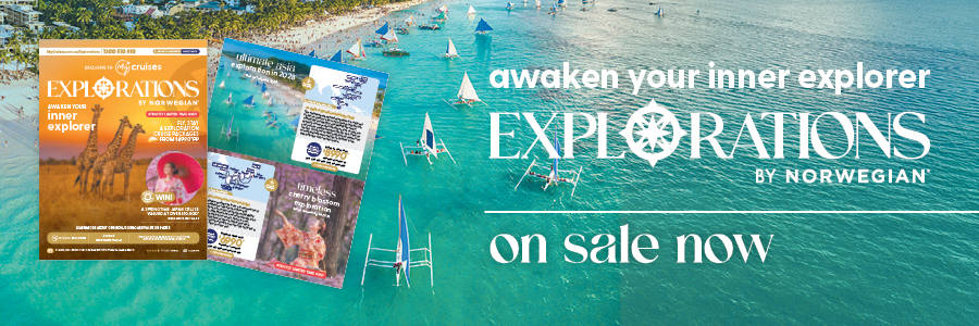 Explorations By Norwegian Guide Subscribe - Slim Banner 1