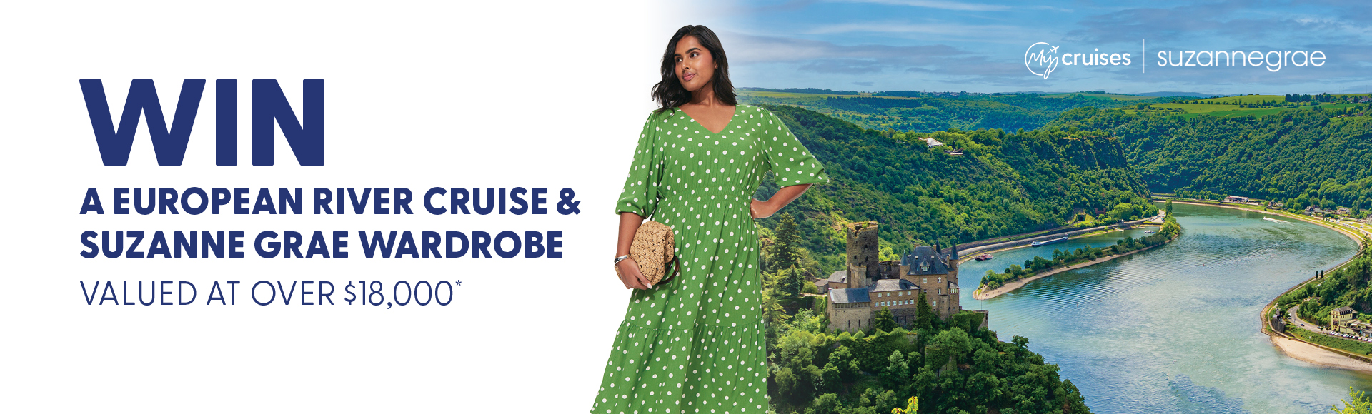 My Cruises x Suzanne Grae Partnership Banner Image