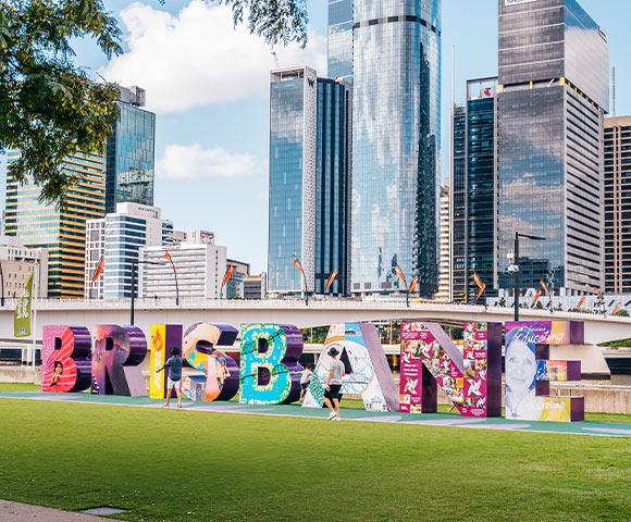 Southbank Sign of Brisbane