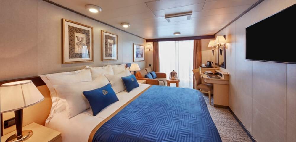 Britannia Balcony Stateroom - Hero Image