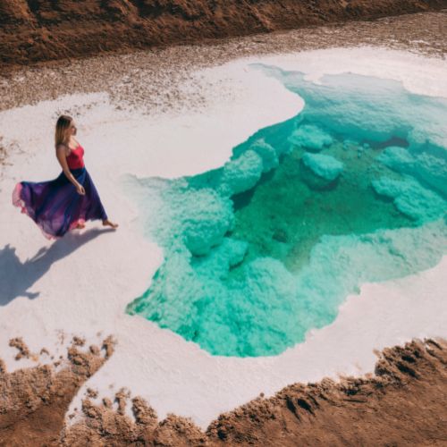 MYHOLIDAY-Aerial-view-of-a-salt-lake-in-Abu-Dhabi