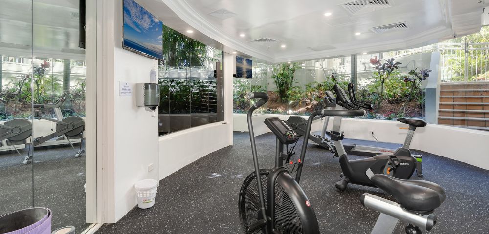 MY-QUEENSLAND-Interior-view-of-gym-at-the-Burleigh-Mediterranean-Resort