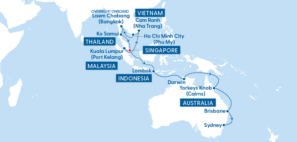 Itinerary Map Itinerary Map