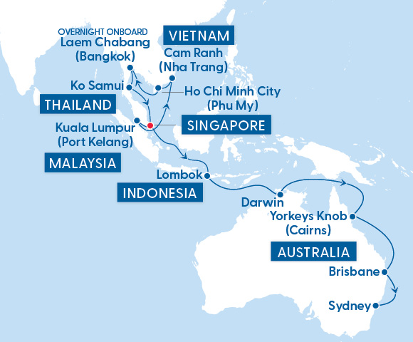 Itinerary Map Itinerary Map