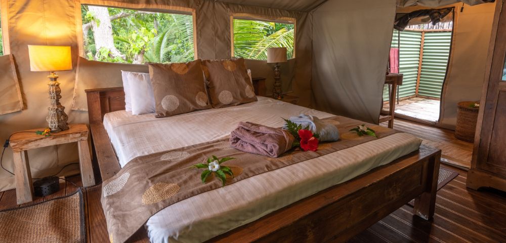 Beachfront Glamping Marquee Image