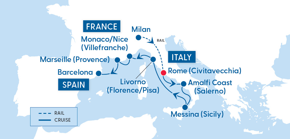 Itinerary Map Itinerary Map