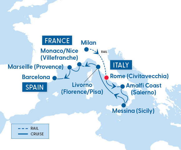 Itinerary Map Itinerary Map