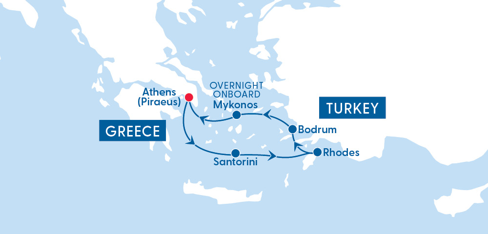 Itinerary Map Itinerary Map