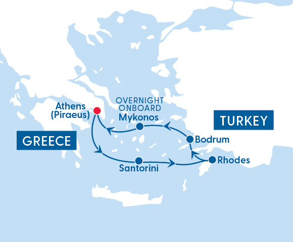 Itinerary Map Itinerary Map
