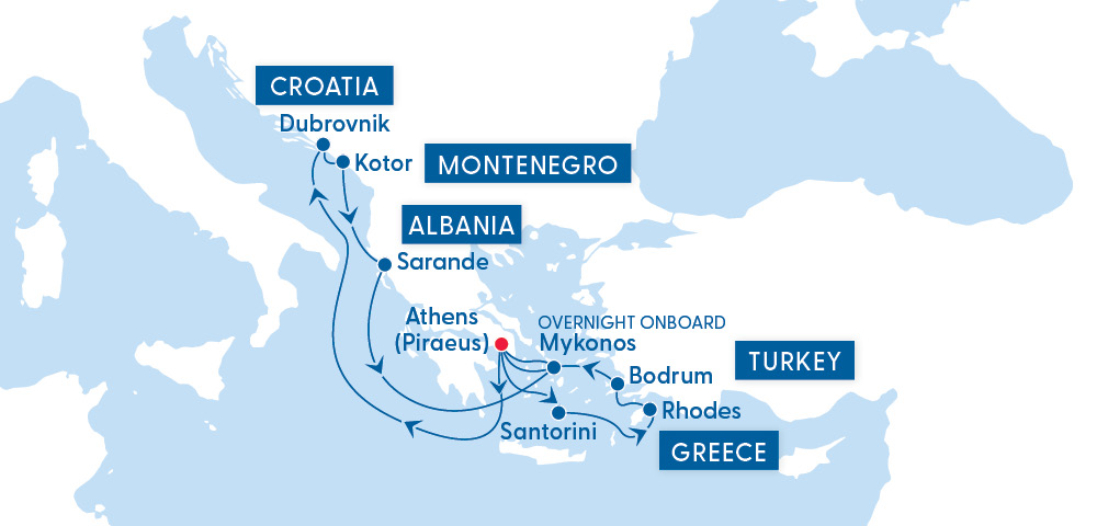 Itinerary Map Itinerary Map