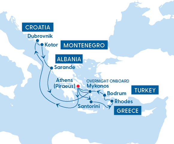Itinerary Map Itinerary Map