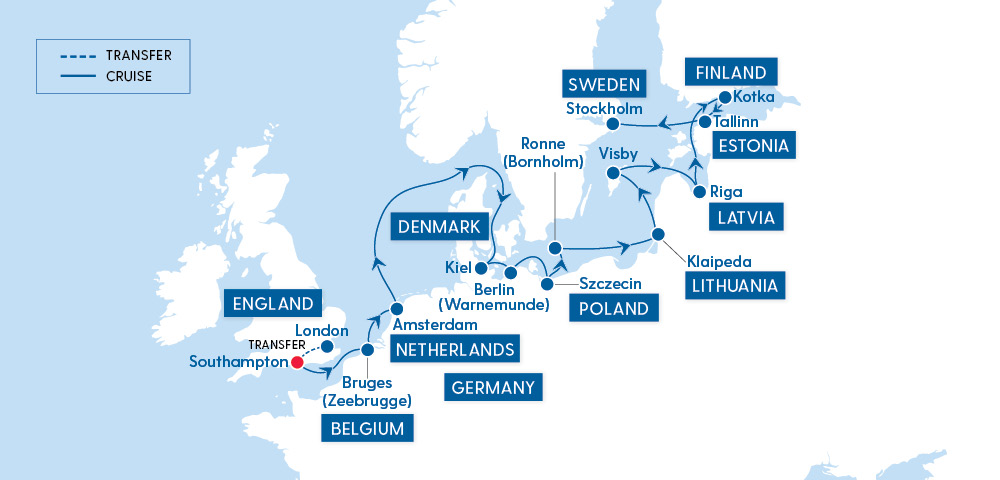Itinerary Map Itinerary Map