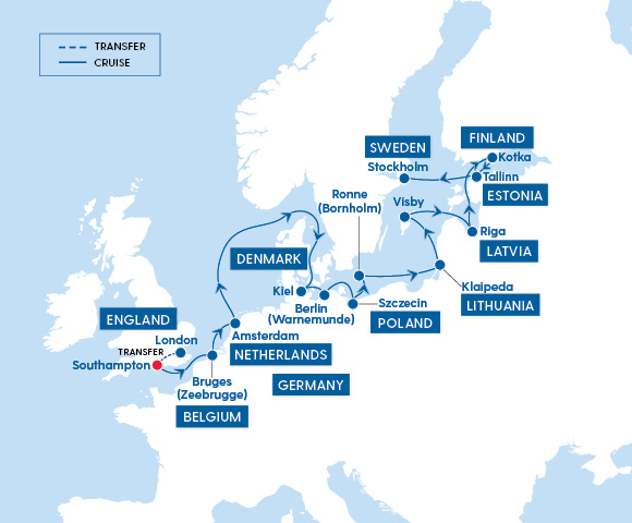 Itinerary Map Itinerary Map