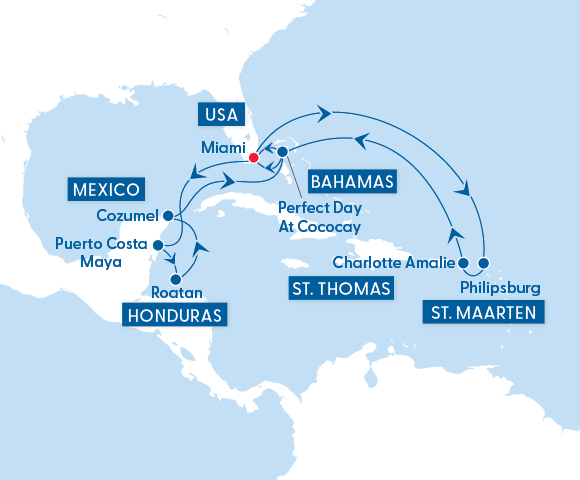 Itinerary Map Itinerary Map