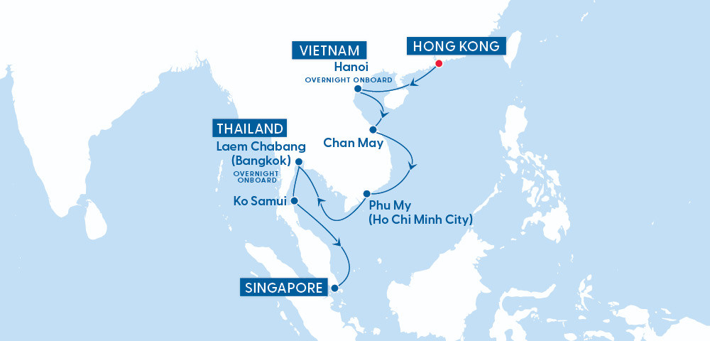 Itinerary Map Itinerary Map