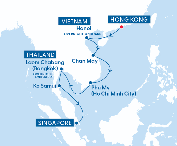 Itinerary Map Itinerary Map