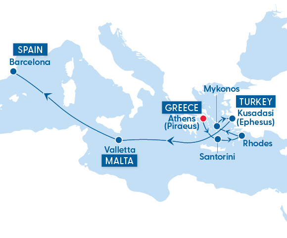 Itinerary Map Itinerary Map