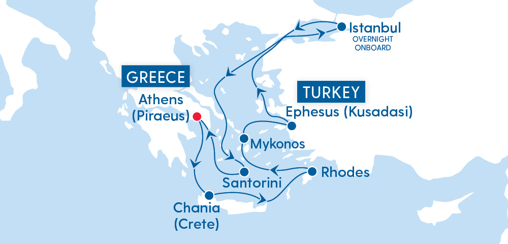 Itinerary Map Itinerary Map