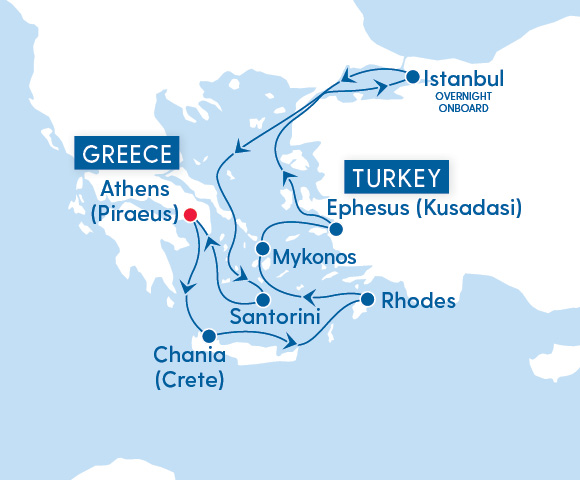 Itinerary Map Itinerary Map