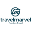 Logo of Travelmarvel featuring a stylized 