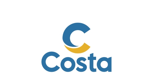 Logo featuring a stylized letter 