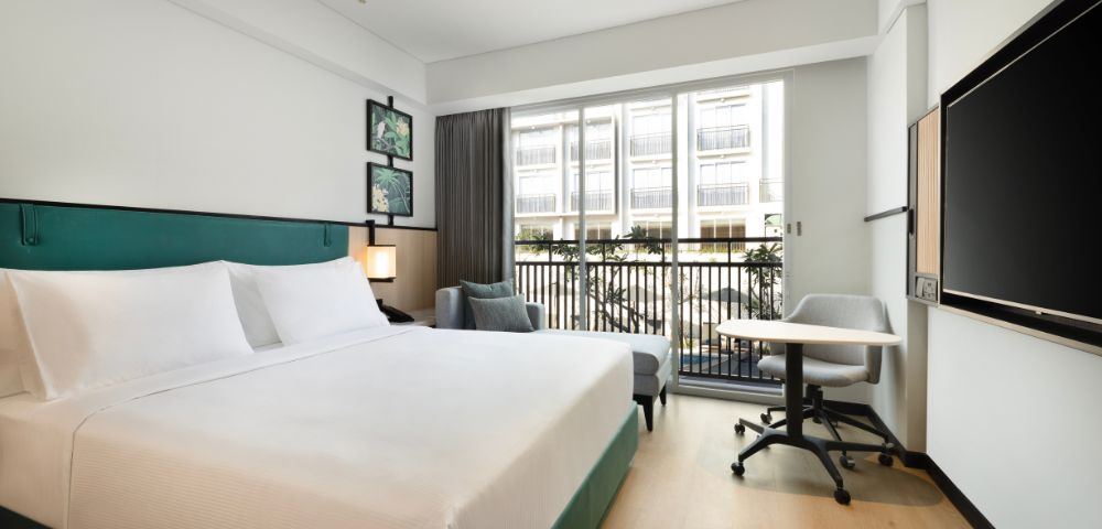 Guest Room with Pool View - Hero Image