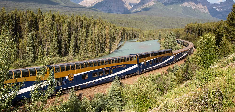 Canadian Rockies to California Coast Rail & Sail Exploration Main Image
