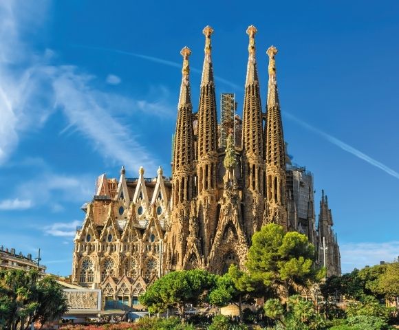 Sagrada Família, Barcelona's iconic basilica designed by Antoni Gaudí