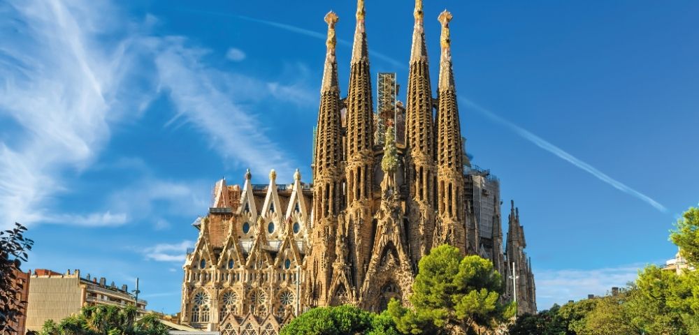 Sagrada Família, Barcelona's iconic basilica designed by Antoni Gaudí