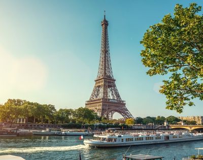 Eiffel Tower and the Seine River in the heart of Paris