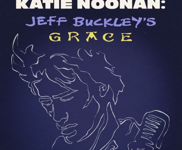 Artistic outline of a person's head and shoulders against a dark blue background, with white text at the top reading 