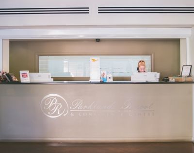 A modern reception desk for 