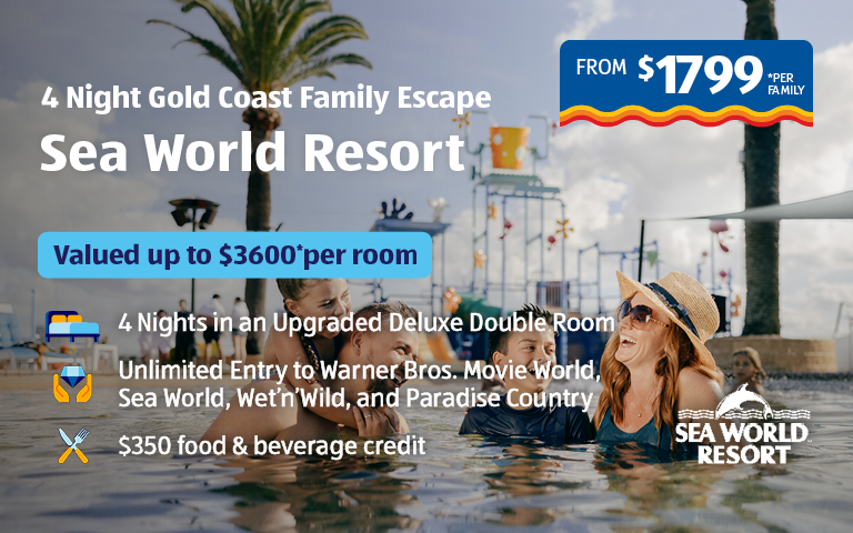 Sea World Resort Banner Image