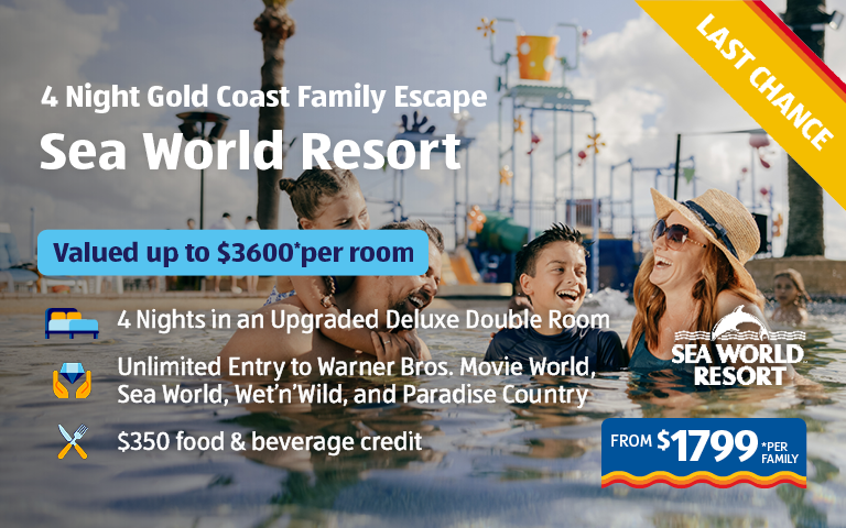 Sea World Resort Banner Image