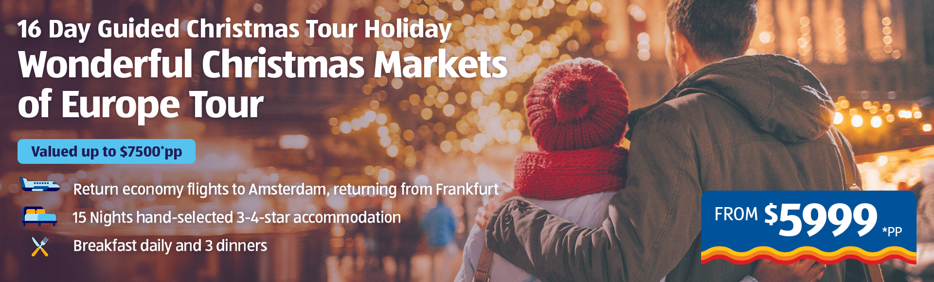 16 Day Wonderful Christmas Markets of Europe Banner Image