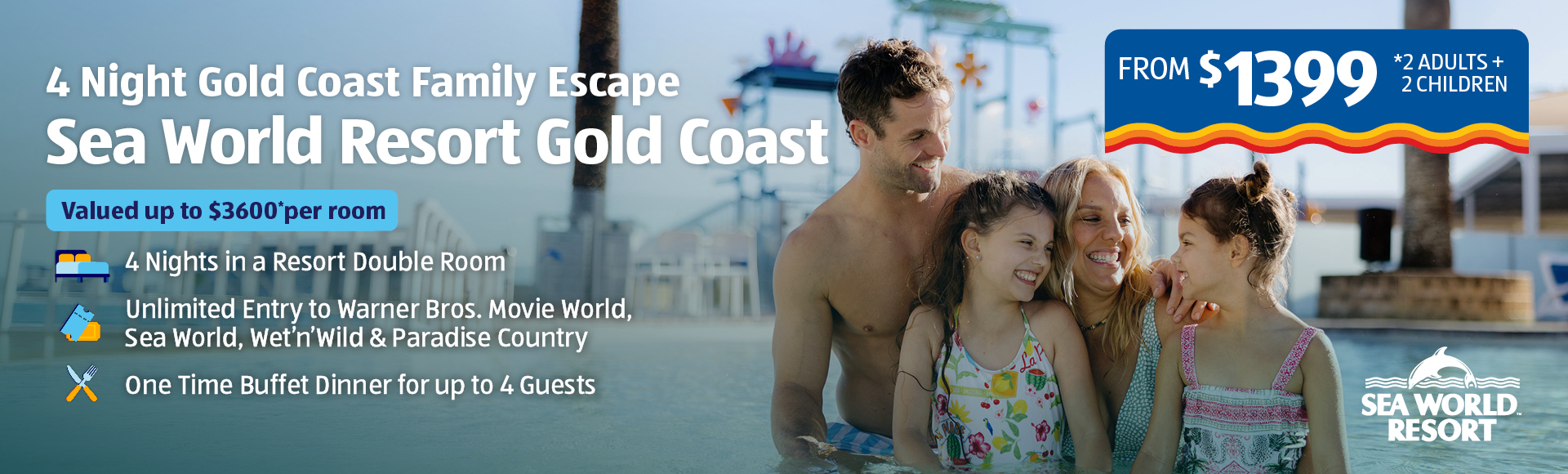 Sea World Resort Gold Coast Banner Image