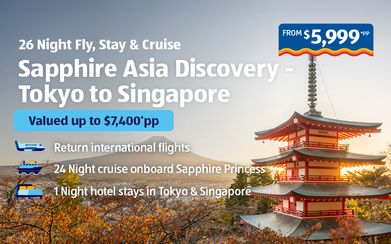 Spectacular Singapore Shanghai Japan’s Cherry blossoms Banner Image