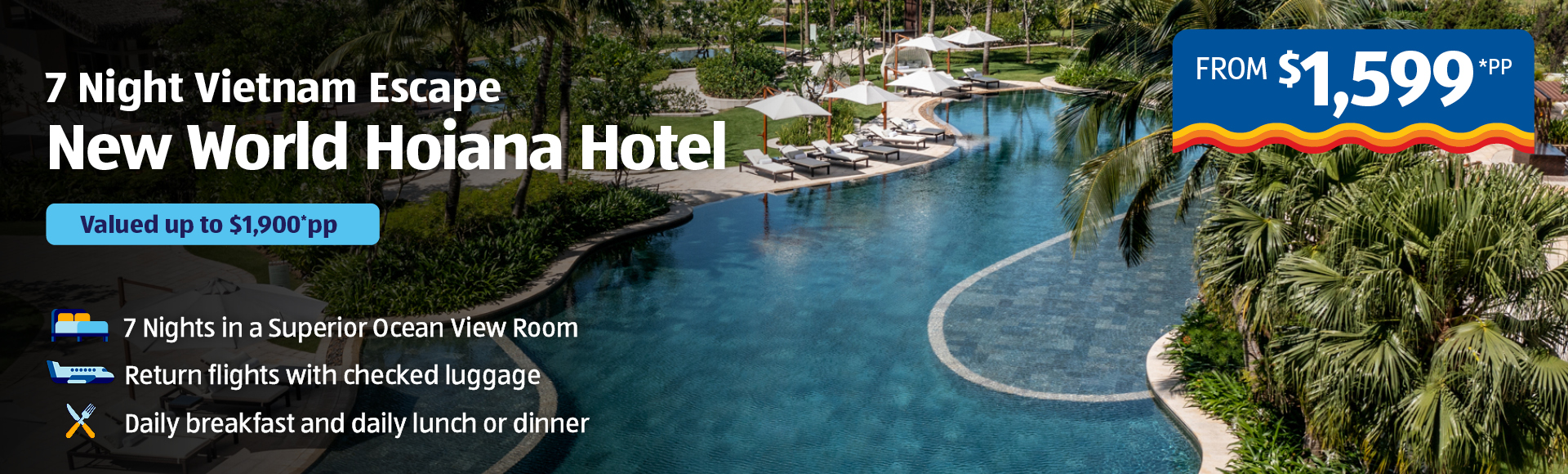 New World Hoiana Hotel Banner Image