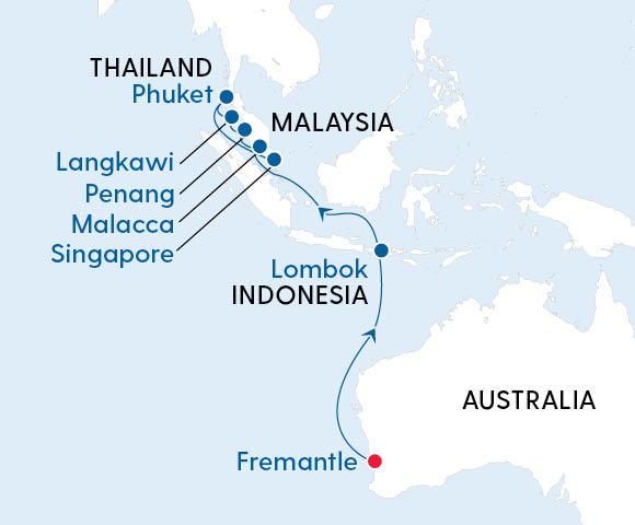 Asian Explorer Fremantle to Singapore Image 4