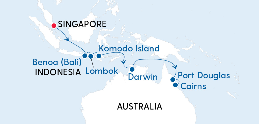 Singapore, Indonesia & Cairns Explorer Image 4