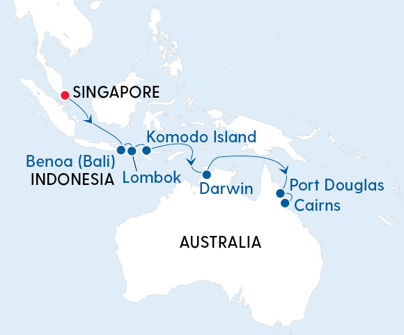 Singapore, Indonesia & Cairns Explorer Image 4