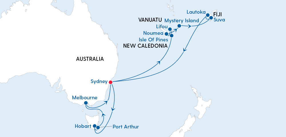 Fiji, Tropical South Pacific & Tasmania from Sydney Image 4