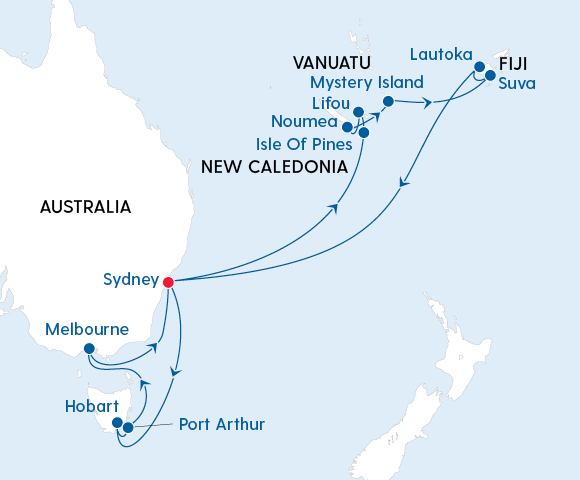 Fiji, Tropical South Pacific & Tasmania from Sydney Image 4