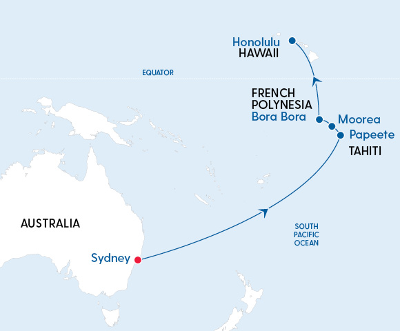 Ovation Sydney to Hawaii Cruise in 2022 Image 4